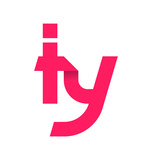 IY Two letter composition for initial, logo or signature.
