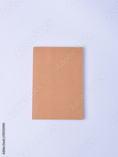 Isolated book on white background