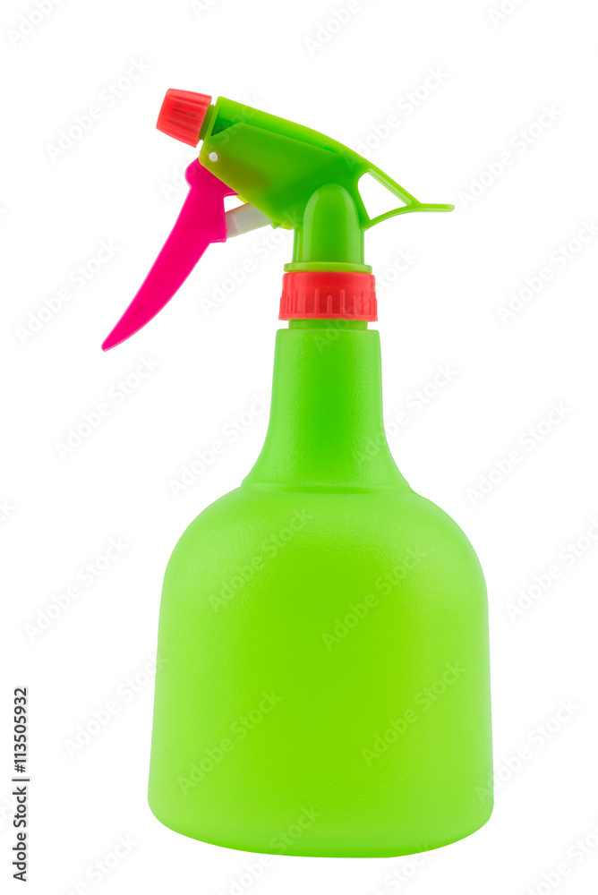 Spray green isolated on white background Spray green isolated on white background