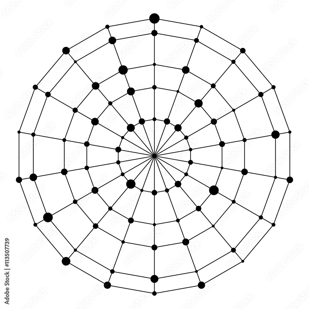 Obraz premium Circle background