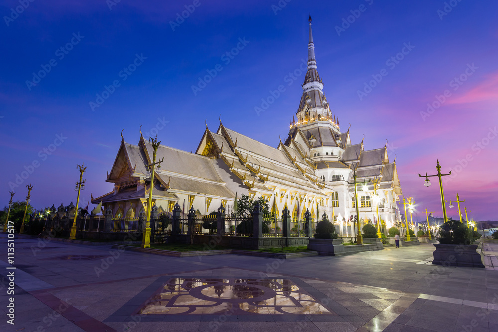 Naklejka premium Sothon Wararam Worawihan Temple