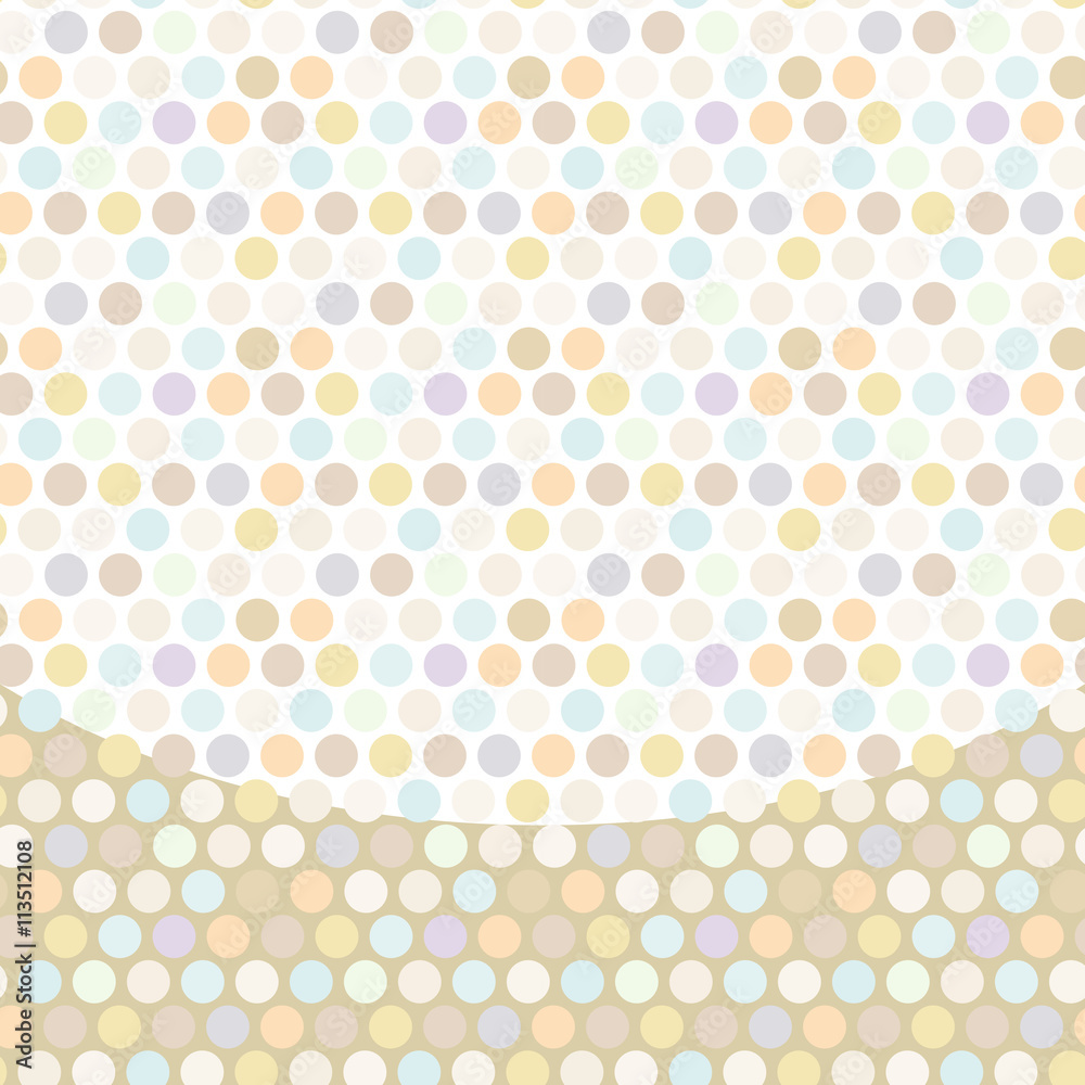 Polka dot background, pattern, pastel dot on white background. Vector Polka dot background, pattern, pastel dot on white background. Vector