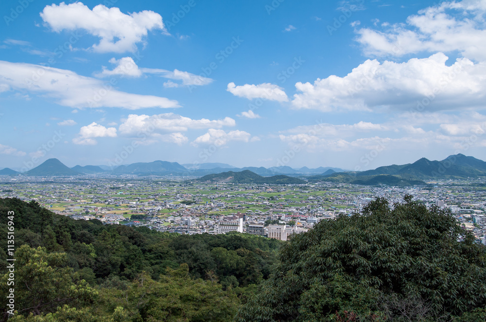 象頭山から見る香川の風景２