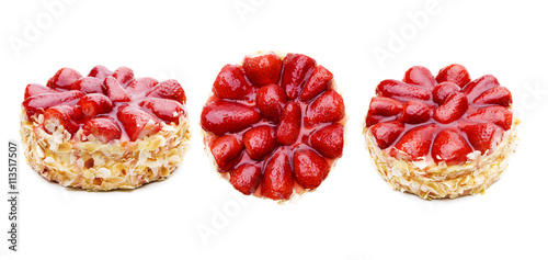Foto Erdbeerkuchen