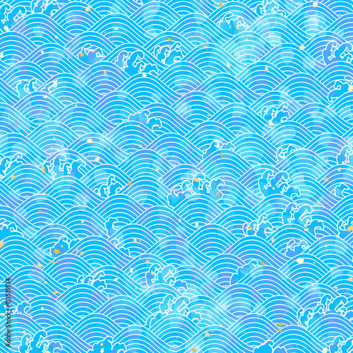 波柄　和風