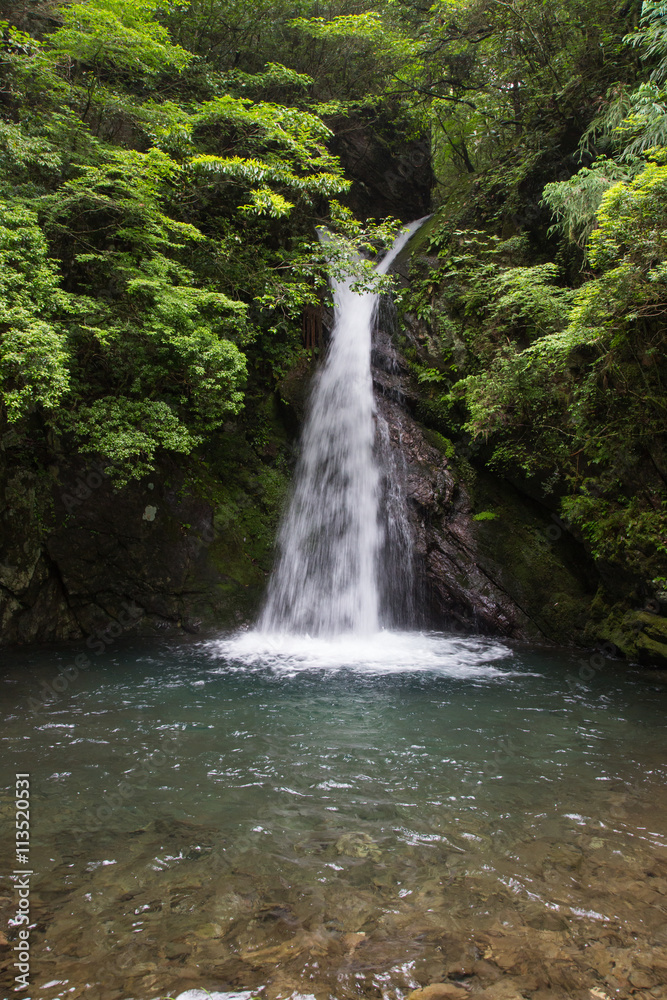 高知県津野町　追合の滝