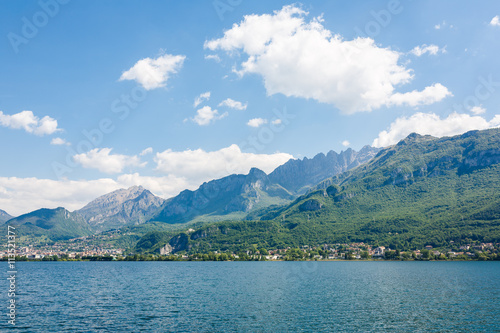 The landscape of Lake Garlate