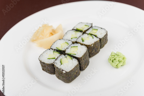 Wallpaper Mural tasty seafood sushi Torontodigital.ca