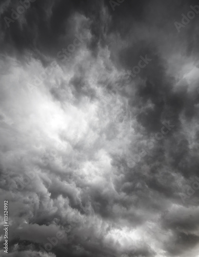 Picture of stormy clouds, natural background