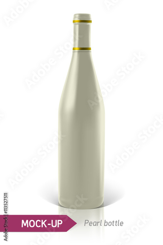 pearl bottles of wine or cocktail