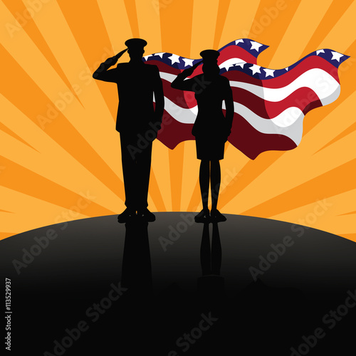 
Military super heroes marketing poster background design. EPS 10 vector.