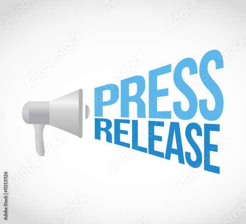 press release megaphone message
