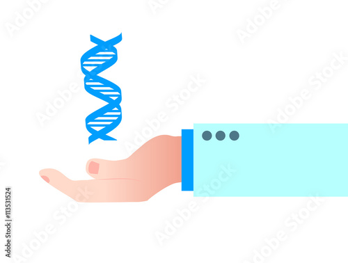 mano, braccio, dna, scienza, biologia