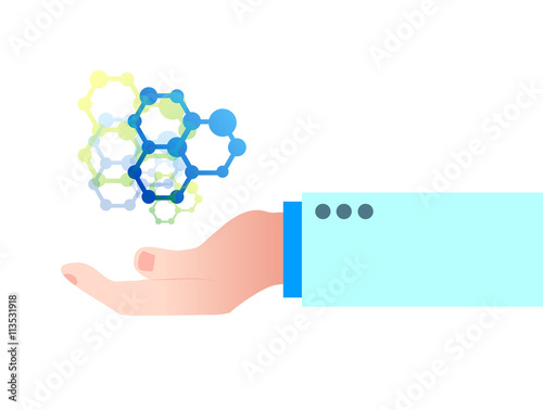 mano, braccio, dna, scienza, biologia