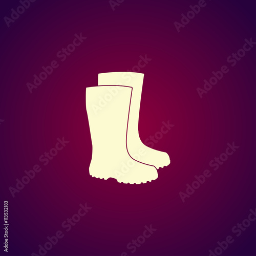 Boot vector icon