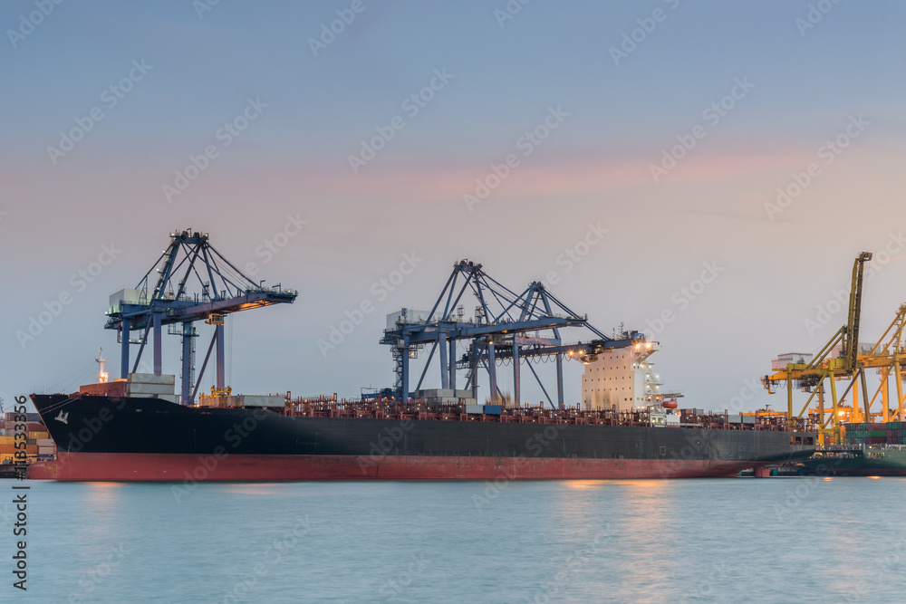Cargo or Trade Shipping Port