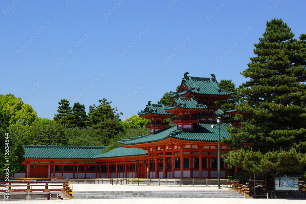 Naklejka premium Heian Jingu Kyoto