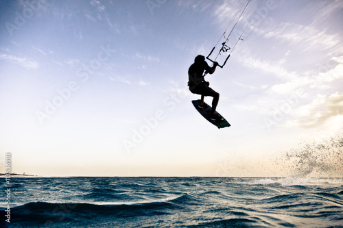 Kite surfing