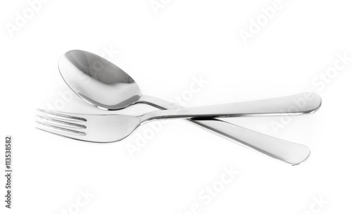 Spoon and fork