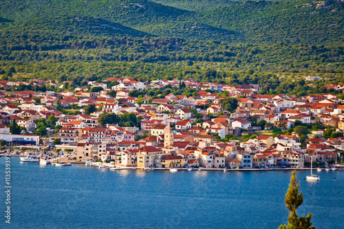 Town of Pirovac aerial view © xbrchx