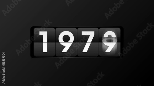 Year count back to the 1950