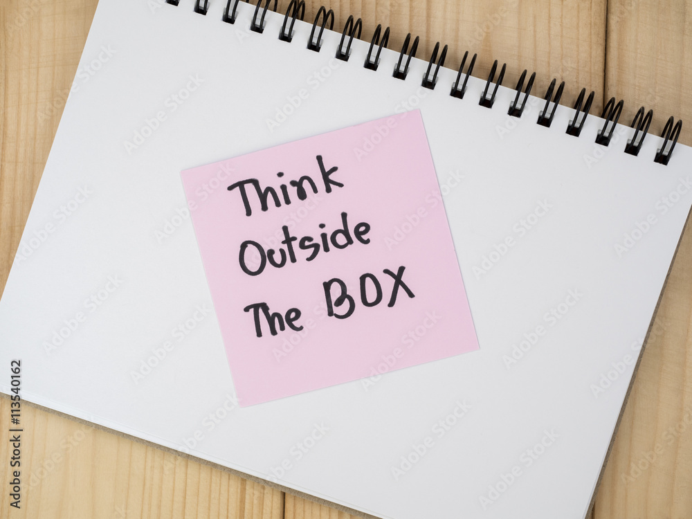 Think outside the box 14 Think outside the box 14