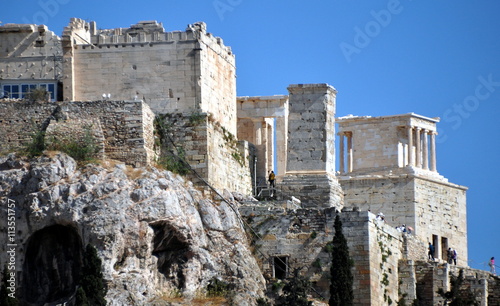 Akropolis - Stadtfestung des antiken Griechenlands photo