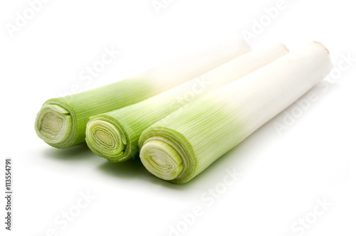 Leek stems