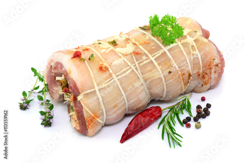 Schweinefleisch Braten photo