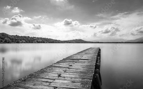 The wood pier