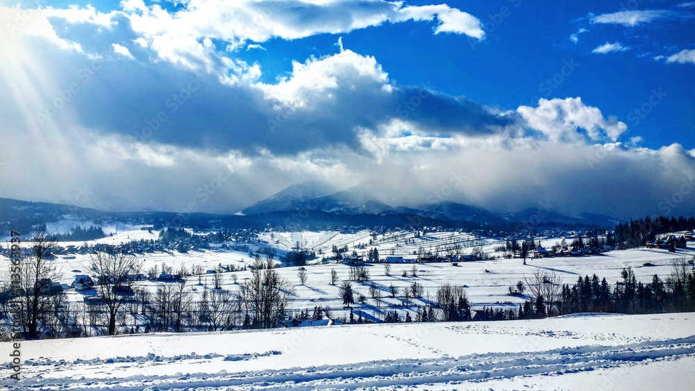 Winter day in Tatra Mountains