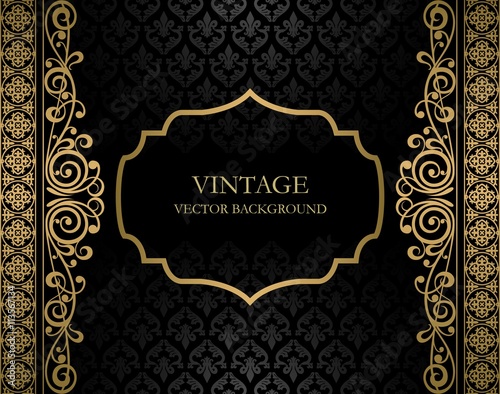 Vintage vector background