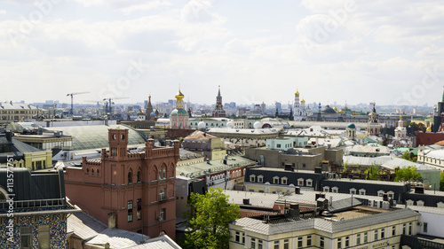 Canvas Print city moscow