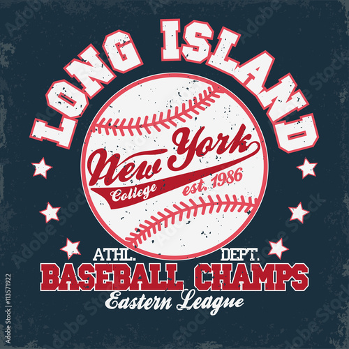 Canvas Print Baseball t-shirt print