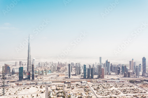 Dubai Skyline with Burj Khalifa