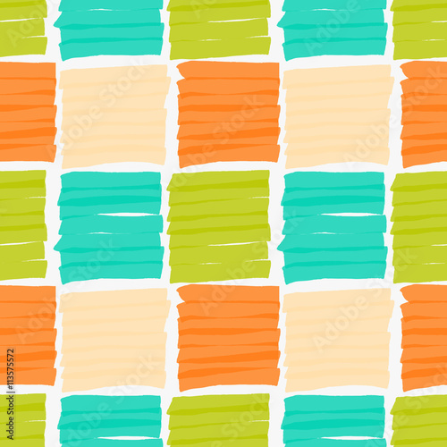 Marker drawn hatched squares