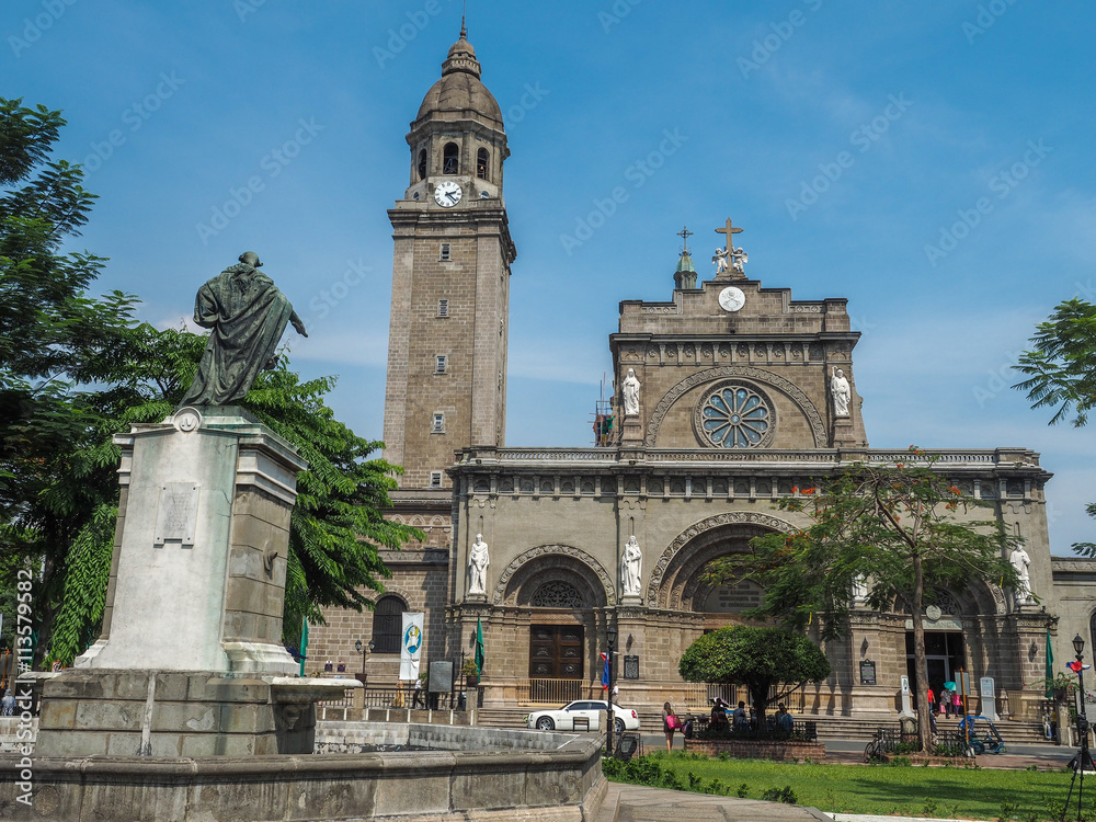 manila cathedral , manila city, Philippines