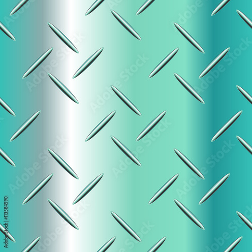 Corrugated steel plate vector illustration