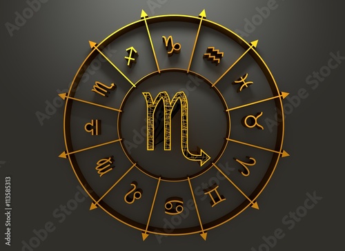 Astrology symbol scorpio