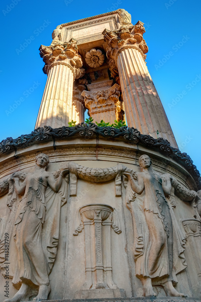 Palace of Fine Arts Museum in San Francisco