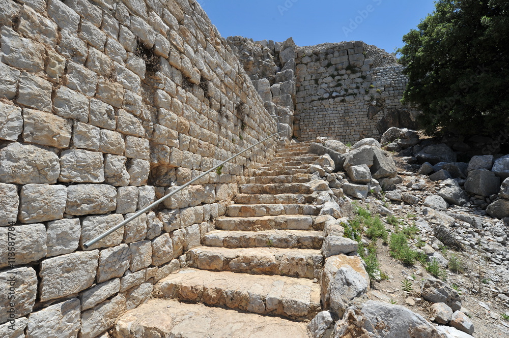 Fototapeta premium The Nimrod fortress, Golan heights, Israel