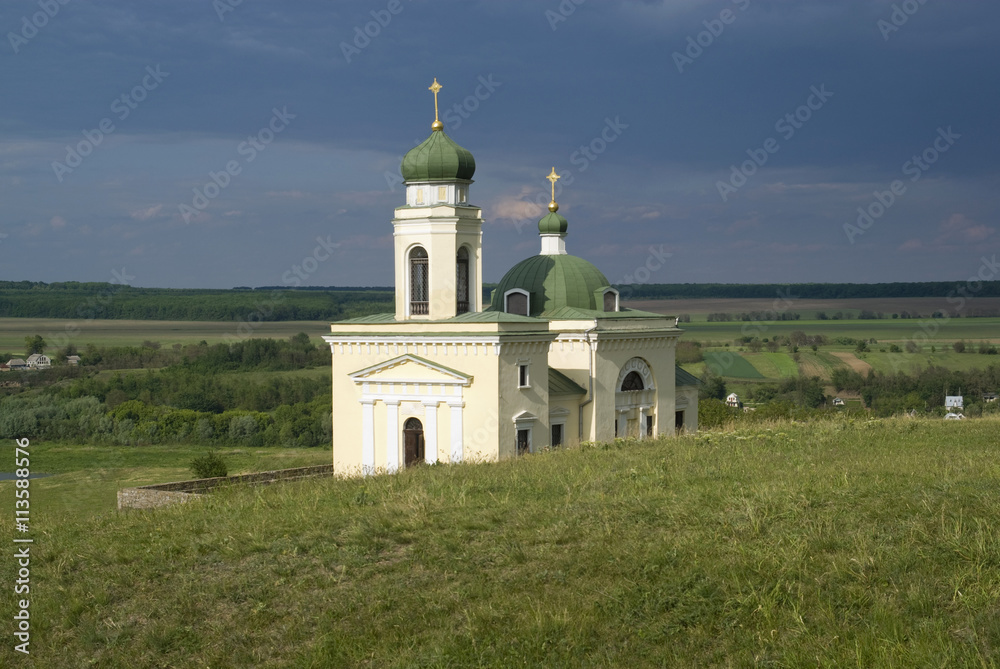 Church of St. Alexander Nevsky in Khotyn, Western Ukraine