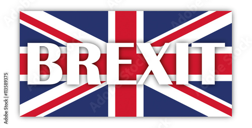 Union Jack Shadows Brexit