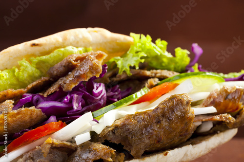 Beef Kebab in a bun