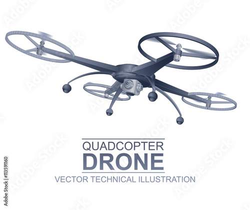 Copter Vector Illustration