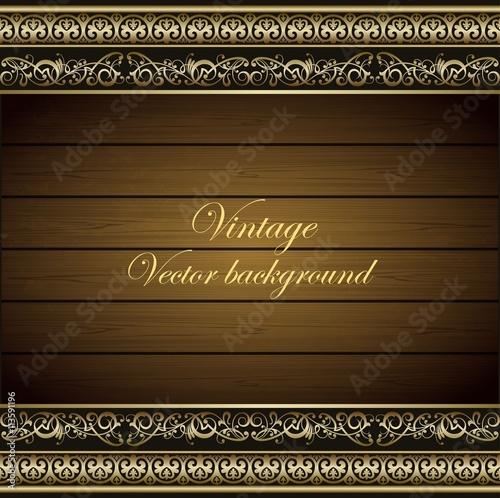 Vintage vector background