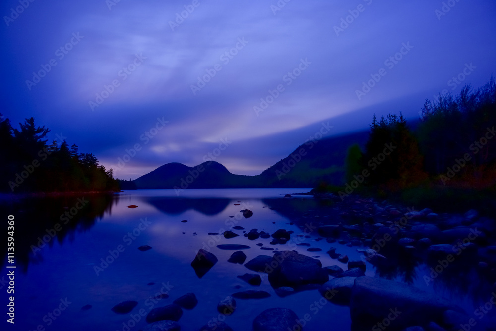Jordan Pond in Acadia National Park