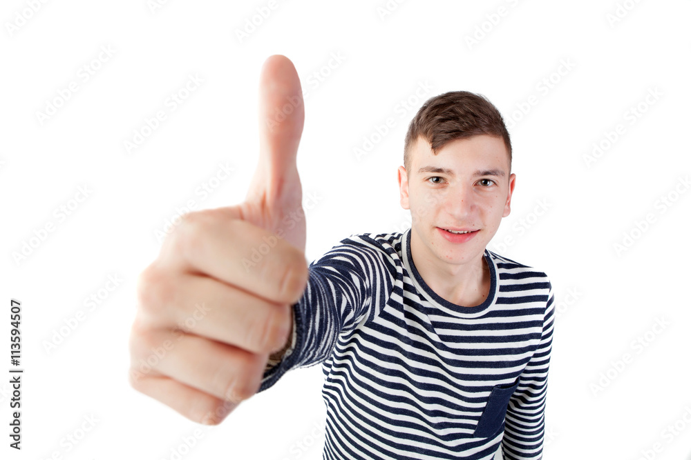 Funny guy saying Ok Funny guy saying Ok