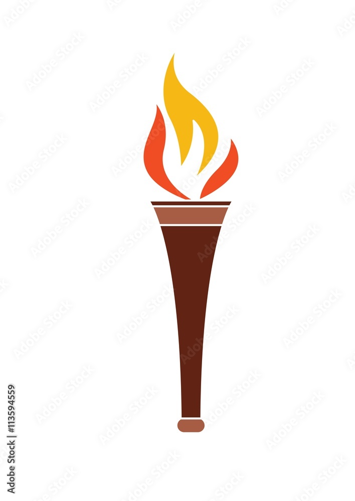 olympic torch olympic torch