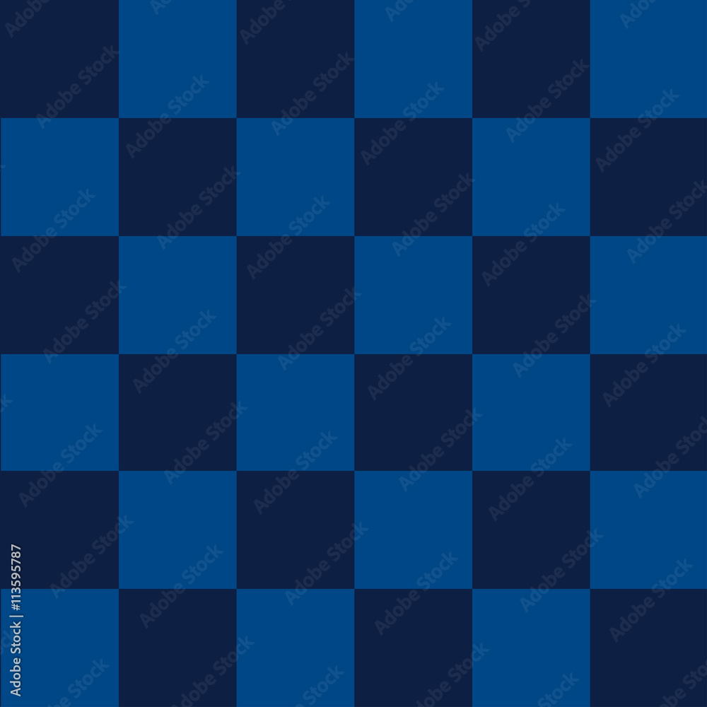 Blue Sea Chess Board Background Vector Illustration Blue Sea Chess Board Background Vector Illustration